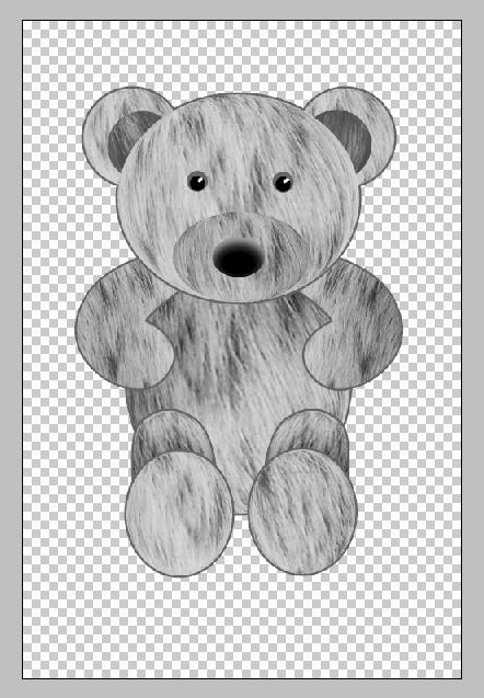 Creation of Teddy Bear: Step 3